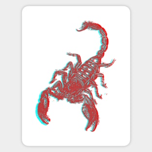 3D Scorpion Sticker